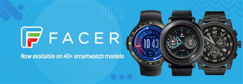 Smartwatch brands & models supported by Facer 